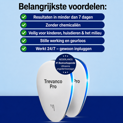 Trevanco Pro™ – Ultrasone Ongedierteverjager