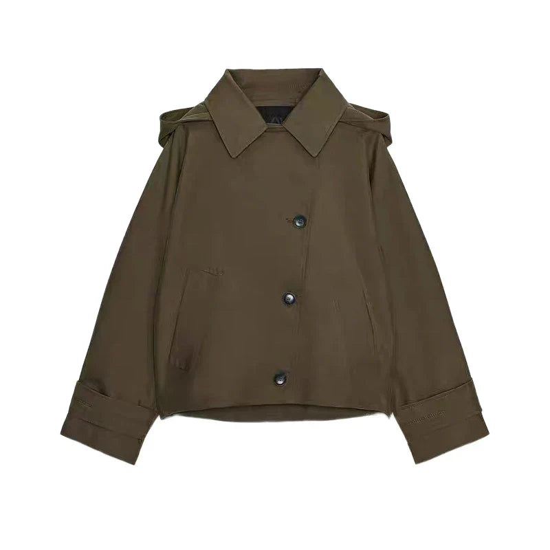 Ella | Minimalistische Hoodie-Jas